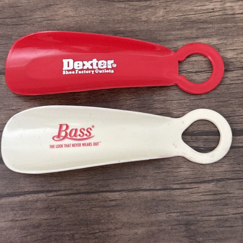 Vintage Dexter And Bass Shoe Horns